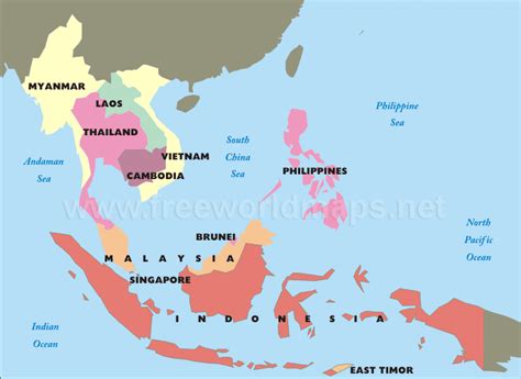 Simple Map Of Southeast Asia Zsmr Large Map Of Asia 111078 The Best