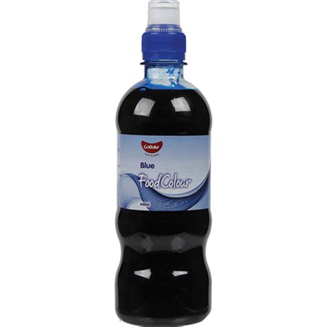 Blue Food Colouring 500ml Gofood And Lolliesnz