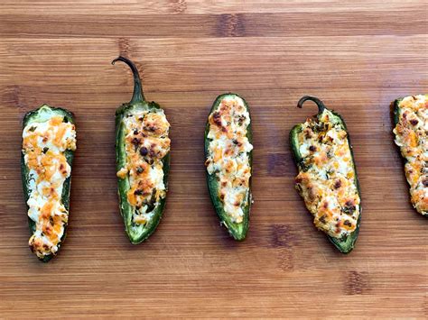 Three Cheese Jalapeno Poppers Aunt Bees Recipes