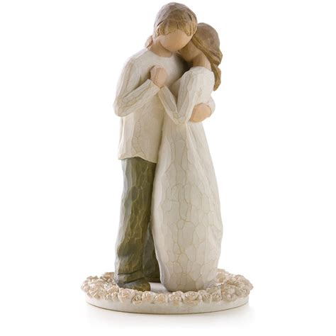 Willow Tree® Promise Wedding Engagement Love Figurine And Wedding Cake