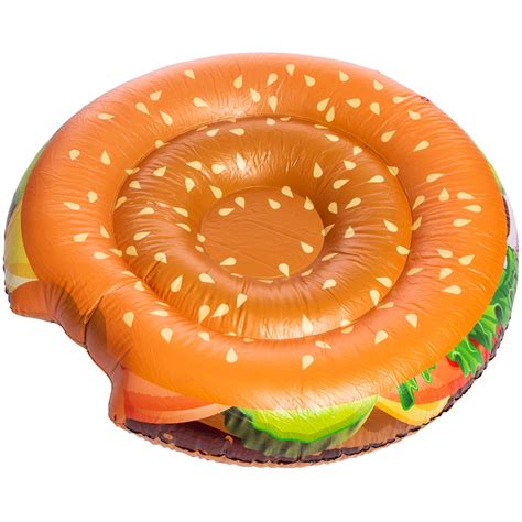 hamburger pool float 39in | Five Below | Pool floats, Pool, Cool pool