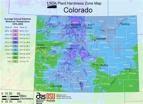 Planting a garden can be a really a fun thing to do especially if it's something you are passionate about. Colorado Plant Hardiness Zone Map • Mapsof.net