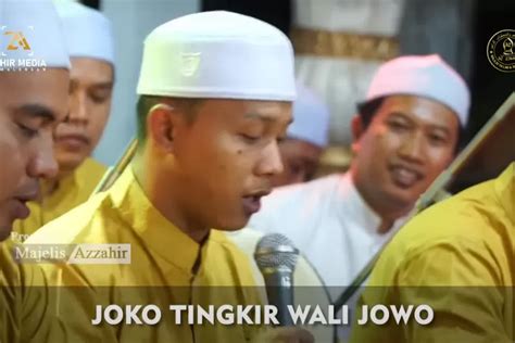 Lirik Joko Tingkir Wali Jowo Versi Sholawat Yang Dipopulerkan Azzahir