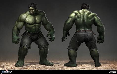 Brandon Russell Marvels Avengers Hulk Iconic Outfit