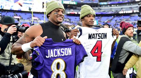 This trick is perfect for sports graphic designers looking to create. Texans QB Deshaun Watson gives Ravens' Lamar Jackson 'MVP ...