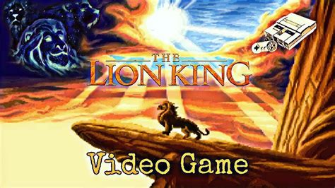 The Lion King Video Game Full Playthrough Youtube
