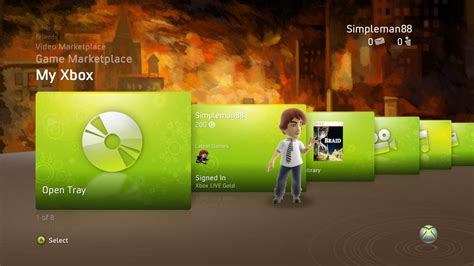 Free Download Xbox Dashboard Wallpaper Downloads 1280x720 For Your