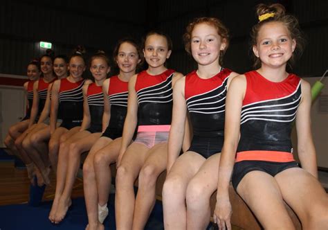 Ymca Victoria Point Gymnasts Ready For Gymnastics Queensland Junior