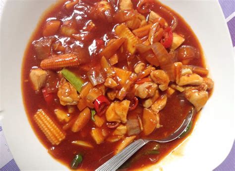 Resepi stew ayam versi tengku puan pahang. Blog Cik Miela: Resepi Ayam Masak Paprik Mudah