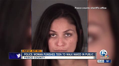 Florida Woman Arrested After 13 Year Old Forced To Walk Nude Down Road