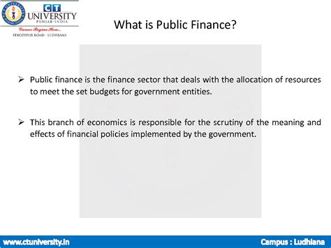 Solution Public Private Finance Definition And Difference Studypool