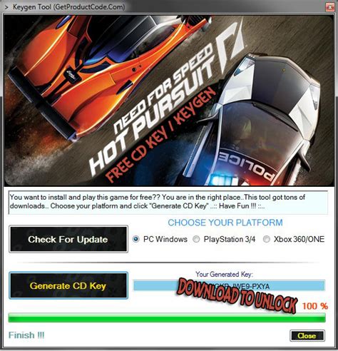 Need For Speed Hot Pursuit Free Cd Key Get Product Code