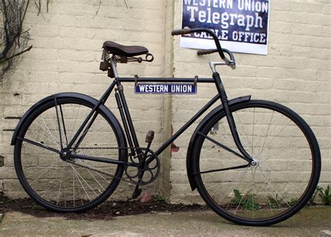 1918 Western Union Messenger Delivery Bicycle The Online Bicycle Museum