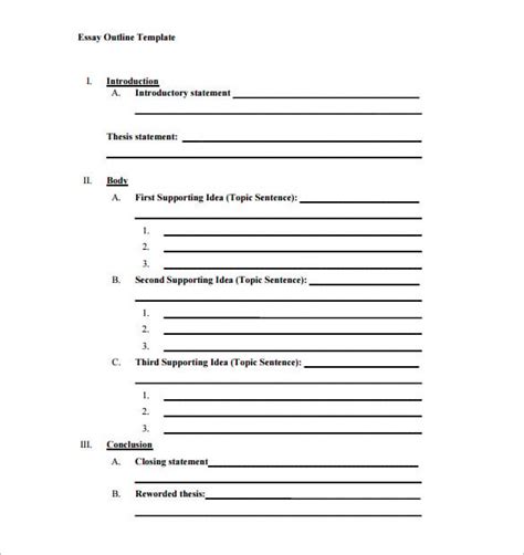 Novel Outline Template Chapter By Chapter Pdf New Concept