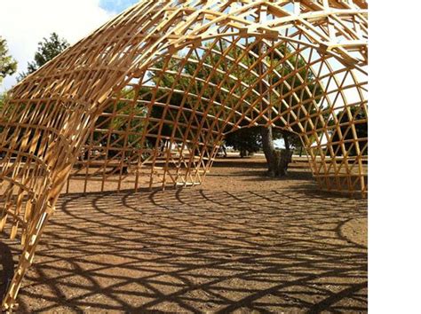 Sculpture And Architecture Combined Gridshell At The Selinunte