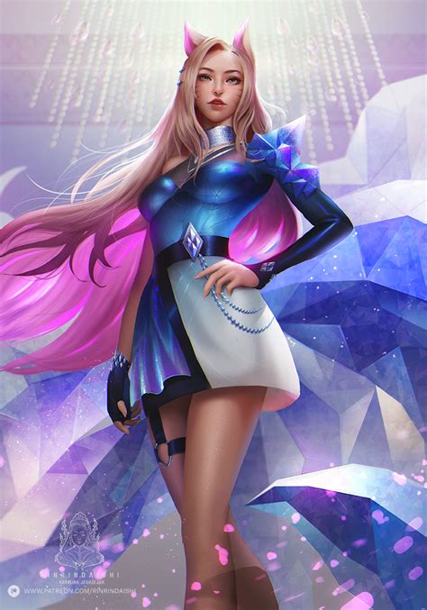 Kda All Out Ahri By Rinrindaishi On Deviantart