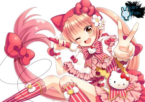 Hello Kitty Anime Girl