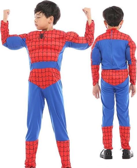Spiderman Pak Luxe Spinnenheld Kostuum Spider Superheld