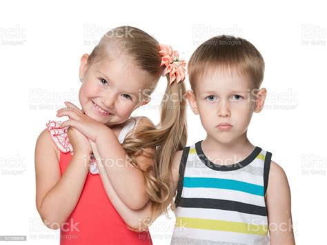Cute Little Kids Stock Photo Download Image Now Boys Child Casual
