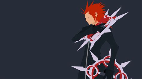 Axel Kingdom Hearts Minimalism By Epsilon Xiii On Deviantart