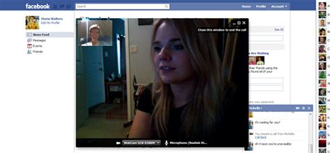 how to use facebook video chat