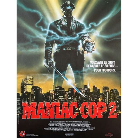 maniac cop 2 movie poster 15x21 in