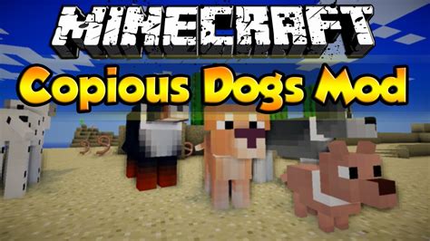 Packs De Mods Para Minecraft Copious Doggy Mod Para Minecraft 164