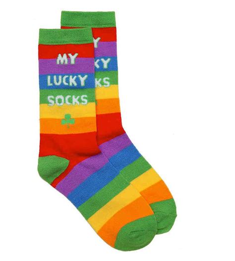 K Bell My Lucky Socks Crew Socks Womens Women Crew Socks Socks Women Stylish Socks