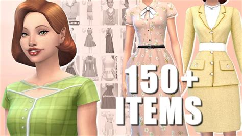 Pin By 𝚋𝚋𝚢𝚡𝚋𝚕𝚞𝚎 On Sims Packs Sims 4 Decades Challenge Sims 4 Mm Sims 4