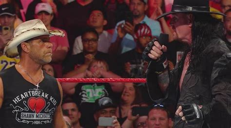 Wwe Raw Results The Undertaker Returns To Confront Shawn Michaels