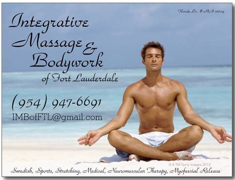 Integrative Massage And Bodywork Of Fort Lauderdale Oakland Park Fl