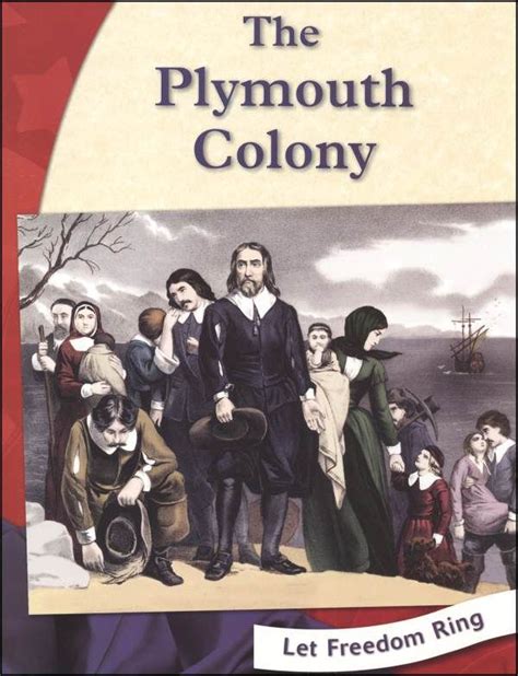 Plymouth Colony Book Colonial English Novels Picture Book