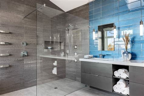 29 Blue And Gray Bathroom Ideas Youll Swoon Over