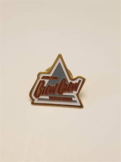 join the brew crew lapel pin etsy lapel pins advertising pins buttons pinback