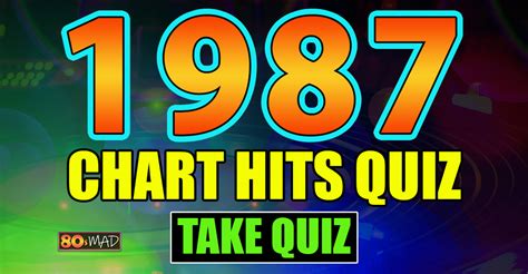 A comprehensive database of rock music quizzes online, test your knowledge with rock music quiz questions. 80s Music Quiz | Chart Hits Of 1987 - Who Sang Them? | 80s MAD