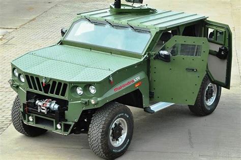 Mahindra Defence To Make Armoured Tactical Vehicles For The Indian Army