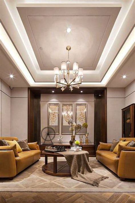 41 Cute And Best Living Room Ceiling Design Ideas For