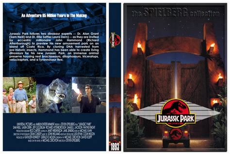 Jurassic Park Movie Dvd Custom Covers 1993 Jurassic Park Dvd Covers