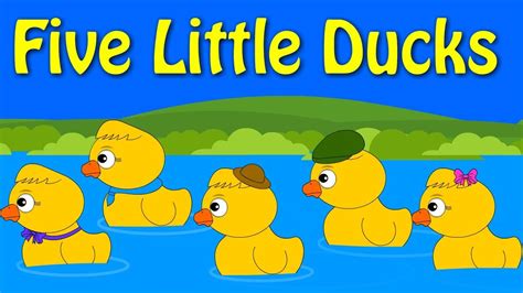 Five Little Ducks Nursery Rhyme Kids Songs English Rhymes And Songs