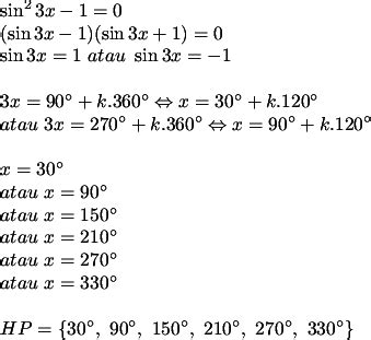 Contoh Soal Jumlah Dan Selisih Sinus Dan Cosinus Sinus Rumus Trigonometri Penjumlahan