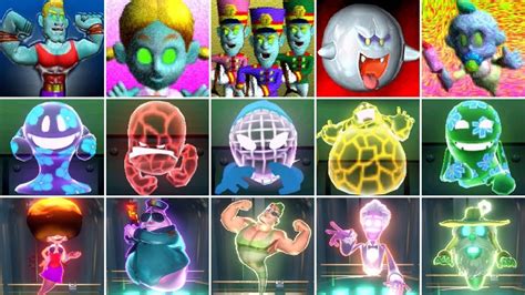 Luigis Mansion Series All Ghosts Youtube