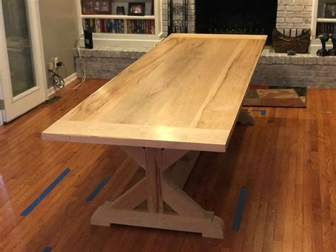 Vermont shaker custom dining table. Maple Table - Carson's Lumbermill