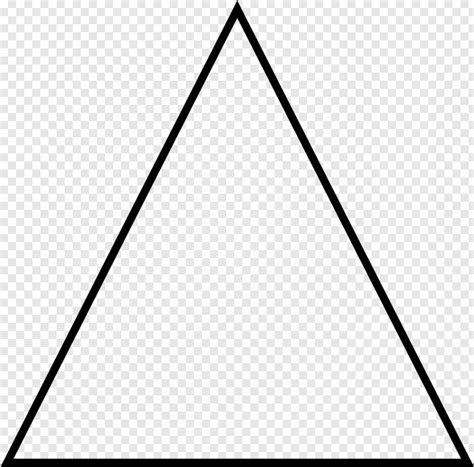 Equilateral Triangle Triangle Svg Transparent Png 865x853