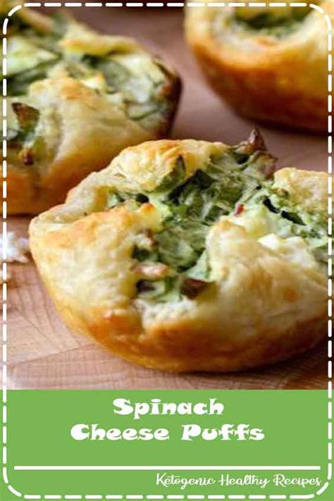 Maybe you would like to learn more about one of these? Spinach Cheese Puffs - Healthy Recepes Swanson