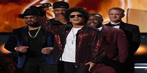Grammys 2018 Bruno Mars 24k Magic Wins Album Of The Year