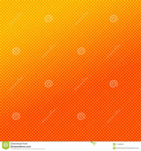 Orange Check Pattern Stock Illustration Illustration Of Checker 11429642