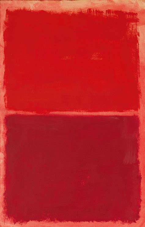 Mark Rothko Untitled Red On Red 1969 Courtesy Of Sothebys Mark
