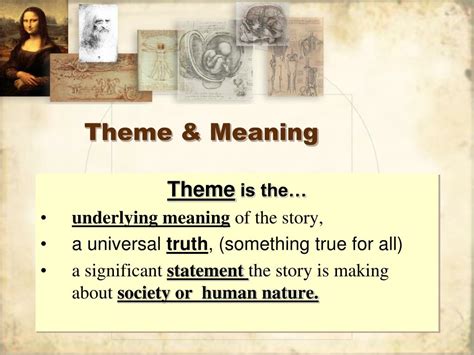 PPT - Literary Themes PowerPoint Presentation, free download - ID:219552