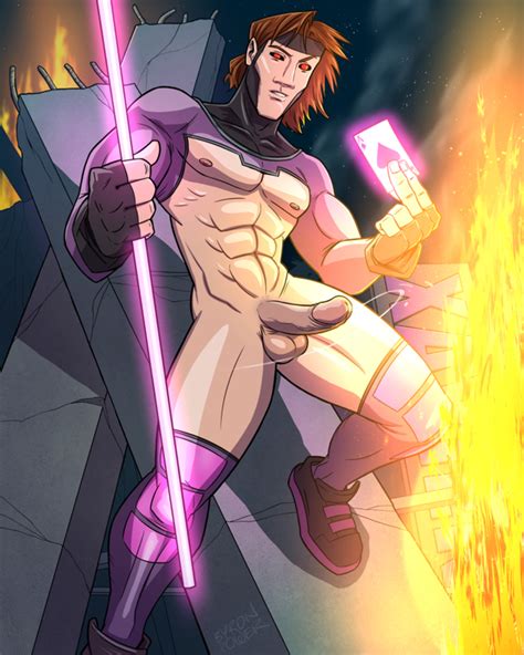 Rule 34 Byron Power Gambit Male Male Focus Male Only Marvel Marvel