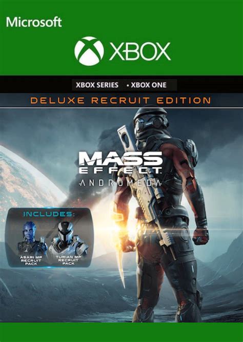 Mass Effect Andromeda Deluxe Recruit Edition для Xbox Oneseries S